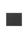 Mm6 Maison Margiela Contrast-stitch Leather Cardholder In Black