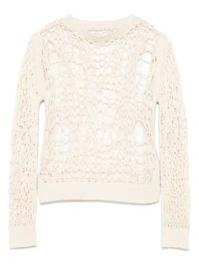 Mm6 Maison Margiela Cotton-blend Sweater