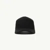 Mm6 Maison Margiela Cotton Canvas Cap In Black