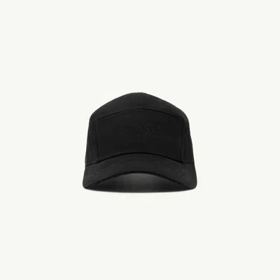 Mm6 Maison Margiela Cotton Canvas Cap In Black