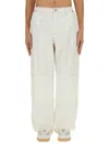 MM6 MAISON MARGIELA MM6 MAISON MARGIELA COTTON CANVAS PANTS