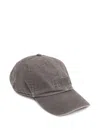 Mm6 Maison Margiela Logo Cotton Cap In Brown