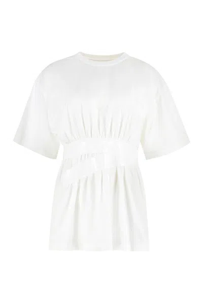MM6 MAISON MARGIELA MM6 MAISON MARGIELA COTTON CREW-NECK T-SHIRT