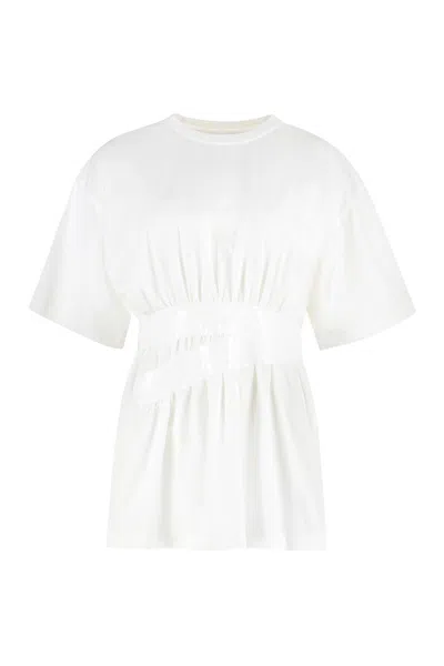 MM6 MAISON MARGIELA MM6 MAISON MARGIELA COTTON CREW-NECK T-SHIRT