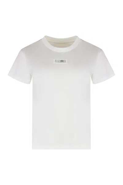 Mm6 Maison Margiela Cotton Crew-neck T-shirt