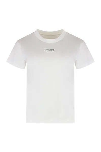 MM6 MAISON MARGIELA MM6 MAISON MARGIELA COTTON CREW-NECK T-SHIRT