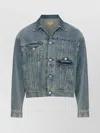 Mm6 Maison Margiela Denim Trucker Jacket In Blue