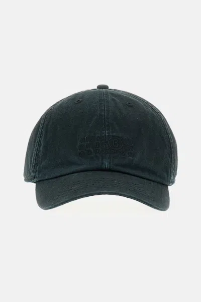 Mm6 Maison Margiela Cotton Hat In Green