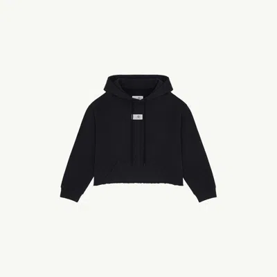 Mm6 Maison Margiela Cotton Hooded Sweatshirt In Multi