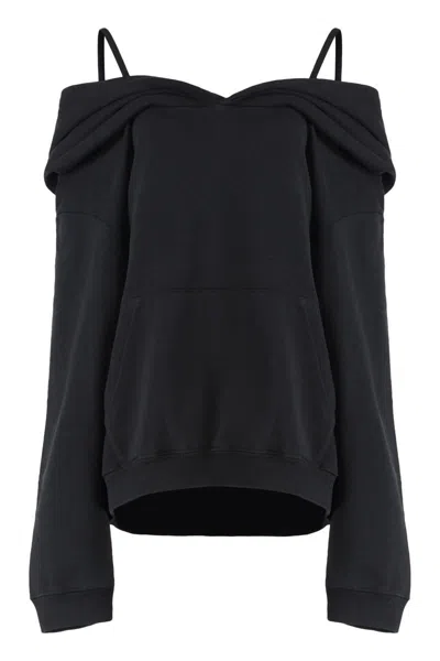 MM6 MAISON MARGIELA MM6 MAISON MARGIELA COTTON HOODIE