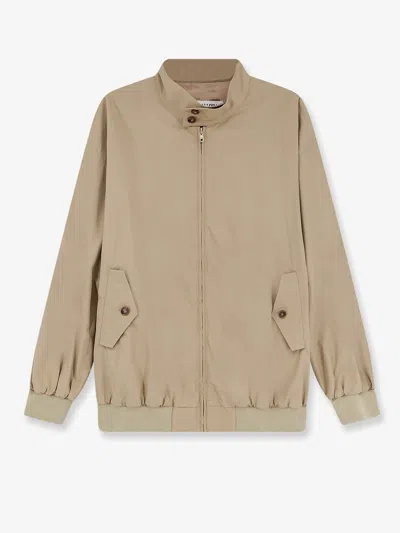 Mm6 Maison Margiela Cotton Jacket With Numeric Signature Internal Tag In Brown