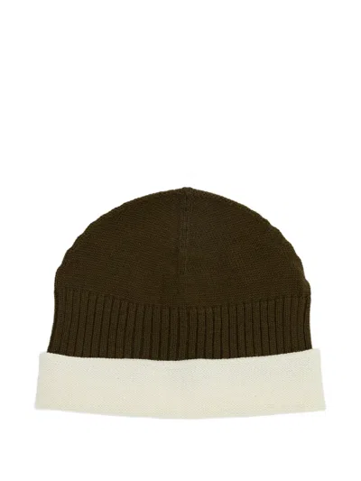 Mm6 Maison Margiela Cotton Knit Beanie In Neutral