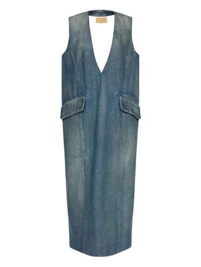 Mm6 Maison Margiela Cotton Midi Dress