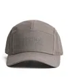 Mm6 Maison Margiela Cotton Numeric Logo Cap In Gray