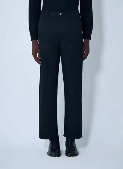Mm6 Maison Margiela Cotton Pants In Blue
