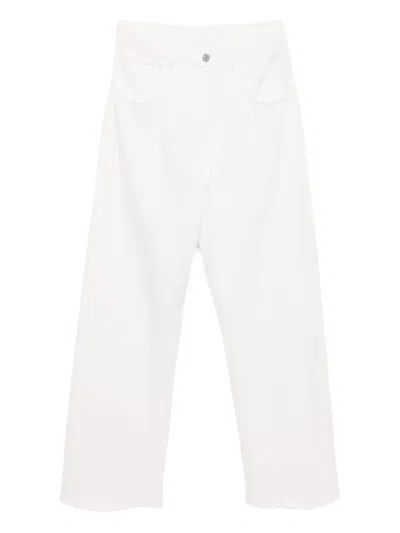 Mm6 Maison Margiela Pants Clothing In White
