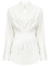 Mm6 Maison Margiela Cotton Shirt In White