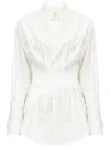 Mm6 Maison Margiela "taped" Shirt In White
