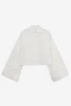 Mm6 Maison Margiela Cotton Shirt In White