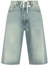 Mm6 Maison Margiela Mm6 By Maison Margiela Blue Mid-thigh Denim Shorts In Blue