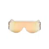 Mm6 Maison Margiela Transparent Acetate Sunglasses In Neutral