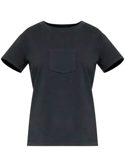 Mm6 Maison Margiela Cotton T-shirt In Black