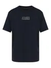 Mm6 Maison Margiela Numeric Signature Mm6 T-shirt Black In Black