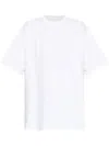 Mm6 Maison Margiela Cotton T-shirt In White