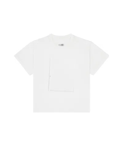 Mm6 Maison Margiela Cotton T-shirt In White