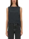 Mm6 Maison Margiela Cotton Tank Top