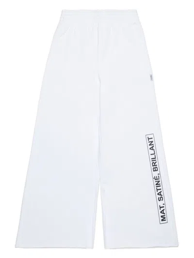 MM6 MAISON MARGIELA COTTON TRACK PANTS