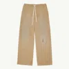 Mm6 Maison Margiela Paint Splatter Wide Leg Gabardine Pants