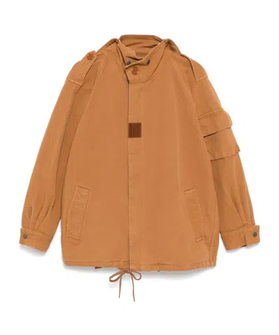 MM6 MAISON MARGIELA COTTON ZIP-UP JACKET