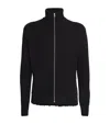 MM6 MAISON MARGIELA MM6 MAISON MARGIELA COTTON ZIP-UP SWEATER