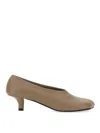 Mm6 Maison Margiela 50mm Court Faux Leather Pumps In Light Grey