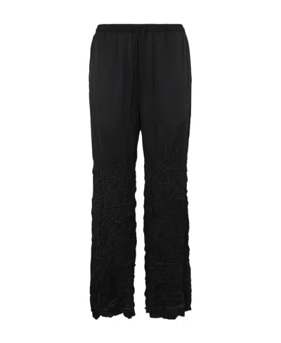MM6 MAISON MARGIELA MM6 MAISON MARGIELA DRAWSTRING STRAIGHT-LEG TROUSERS