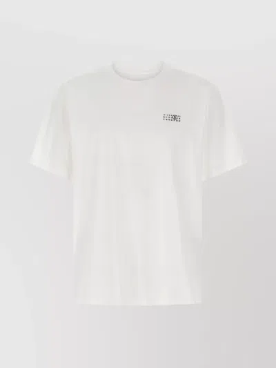 MM6 MAISON MARGIELA CREW NECK GRAPHIC PRINT SHORT SLEEVES T-SHIRT