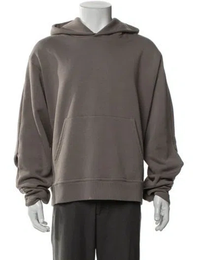 Pre-owned Mm6 Maison Margiela Crew Neck Long Sleeve Hoodie W/ Tags In Gray