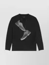 Mm6 Maison Margiela Mm6 X Salomon Edition Sneaker Print T-shirt Black