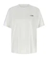 Mm6 Maison Margiela Mm6 By Maison Margiela Numeric Signature T-shirt In White