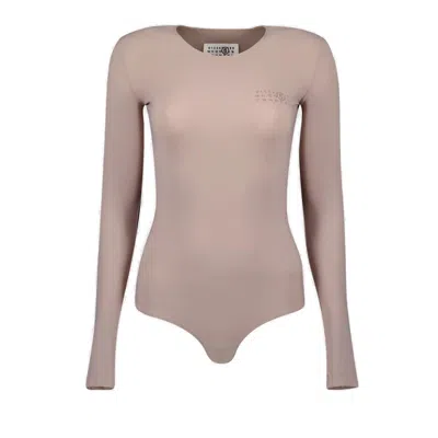 MM6 MAISON MARGIELA CREWNECK LONG-SLEEVED JUMPSUIT