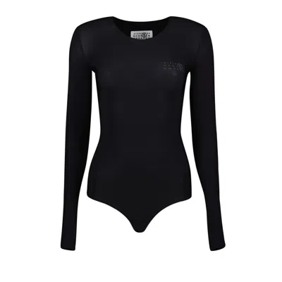 MM6 MAISON MARGIELA CREWNECK LONG-SLEEVED JUMPSUIT