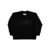 Mm6 Maison Margiela Logo-print Cotton Sweatshirt In Black
