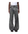 Mm6 Maison Margiela Jeans  Woman Color Grey In Black