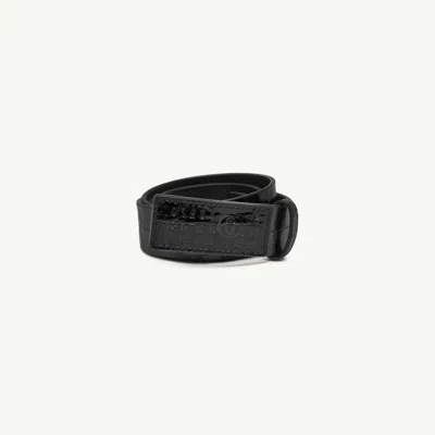 MM6 MAISON MARGIELA CROC-PRINT BELT