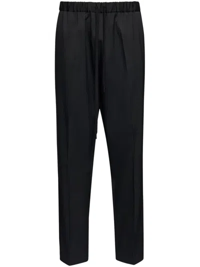 MM6 MAISON MARGIELA MM6 MAISON MARGIELA CROPPED TROUSERS WITH DRAWSTRING