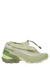 Mm6 Maison Margiela Mm6 X Salomon Low-cut In Alfalfa/silver Reflective/flint Gray