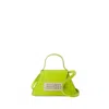 Mm6 Maison Margiela Crossbody -  - Leather - Lime Green In Green