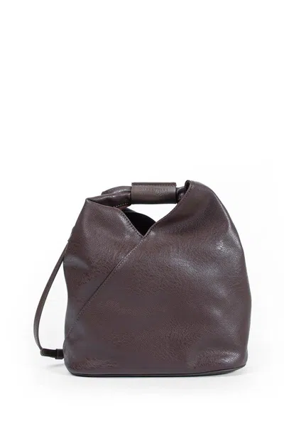 Mm6 Maison Margiela Crossbody Bags In Brown