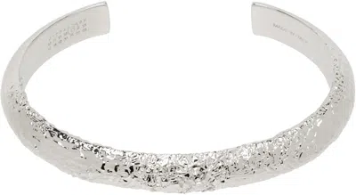 Mm6 Maison Margiela Cuff Bracelet In Metallic